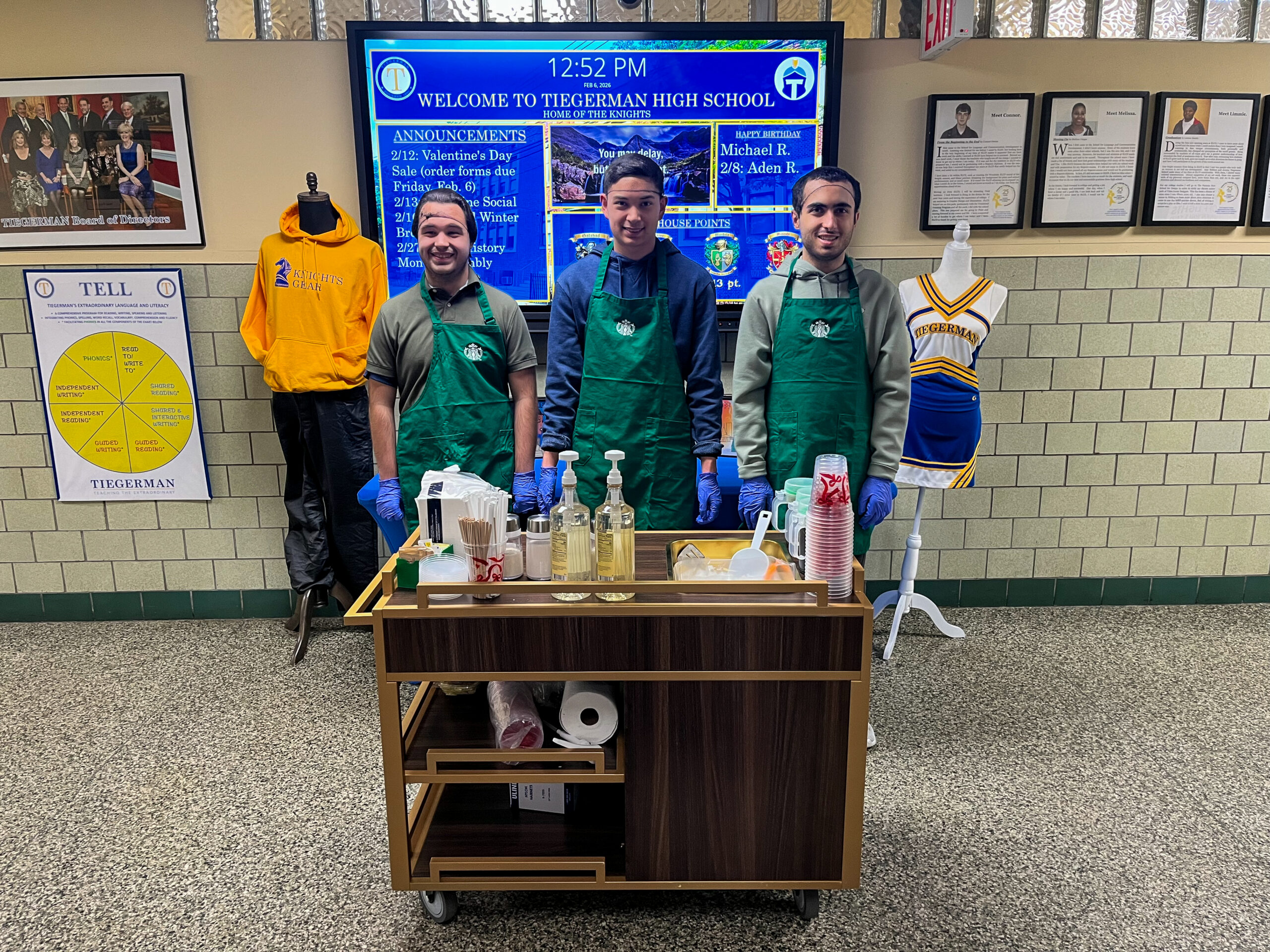1. Starbucks Cart