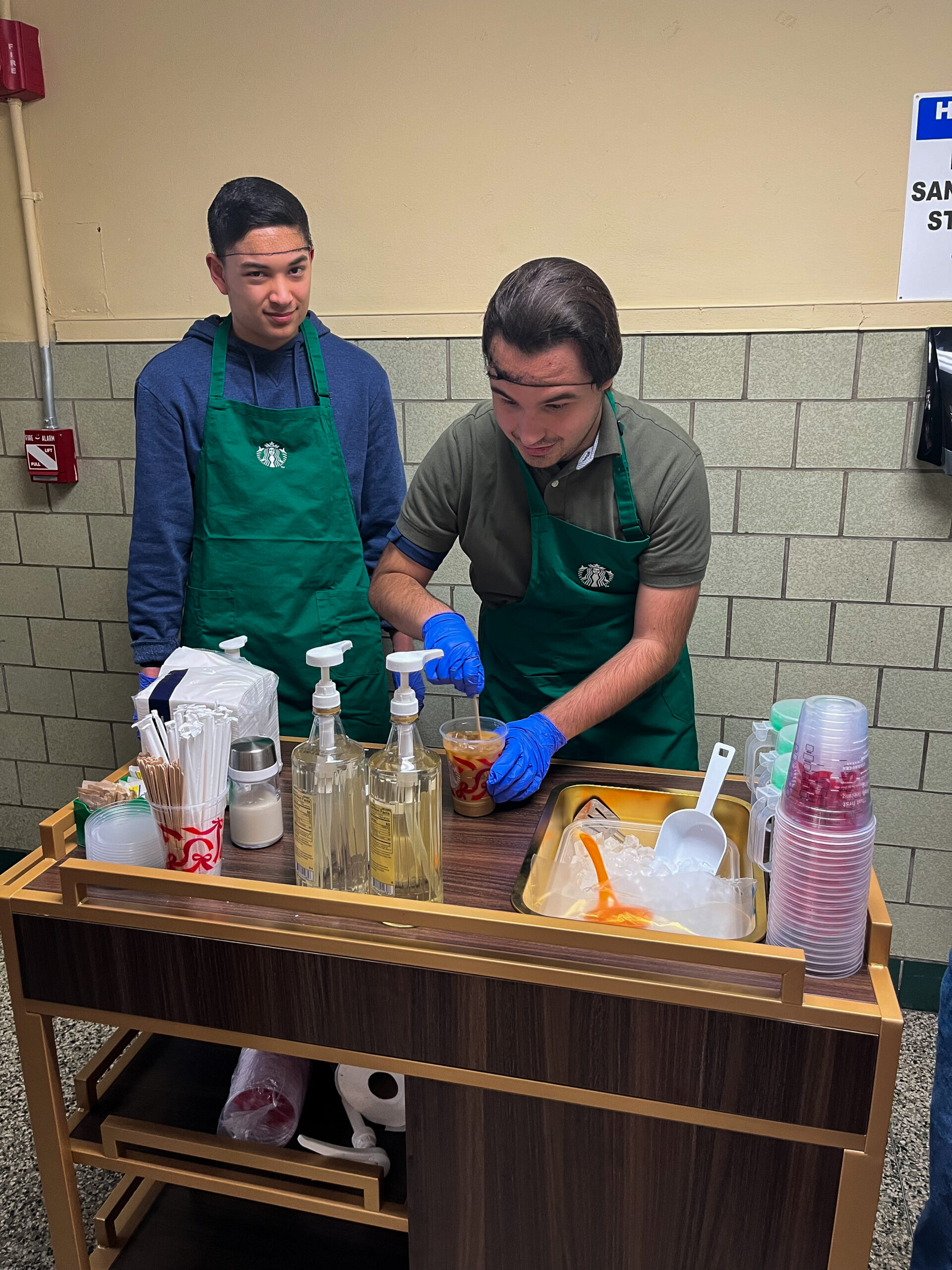 3. Starbucks Cart