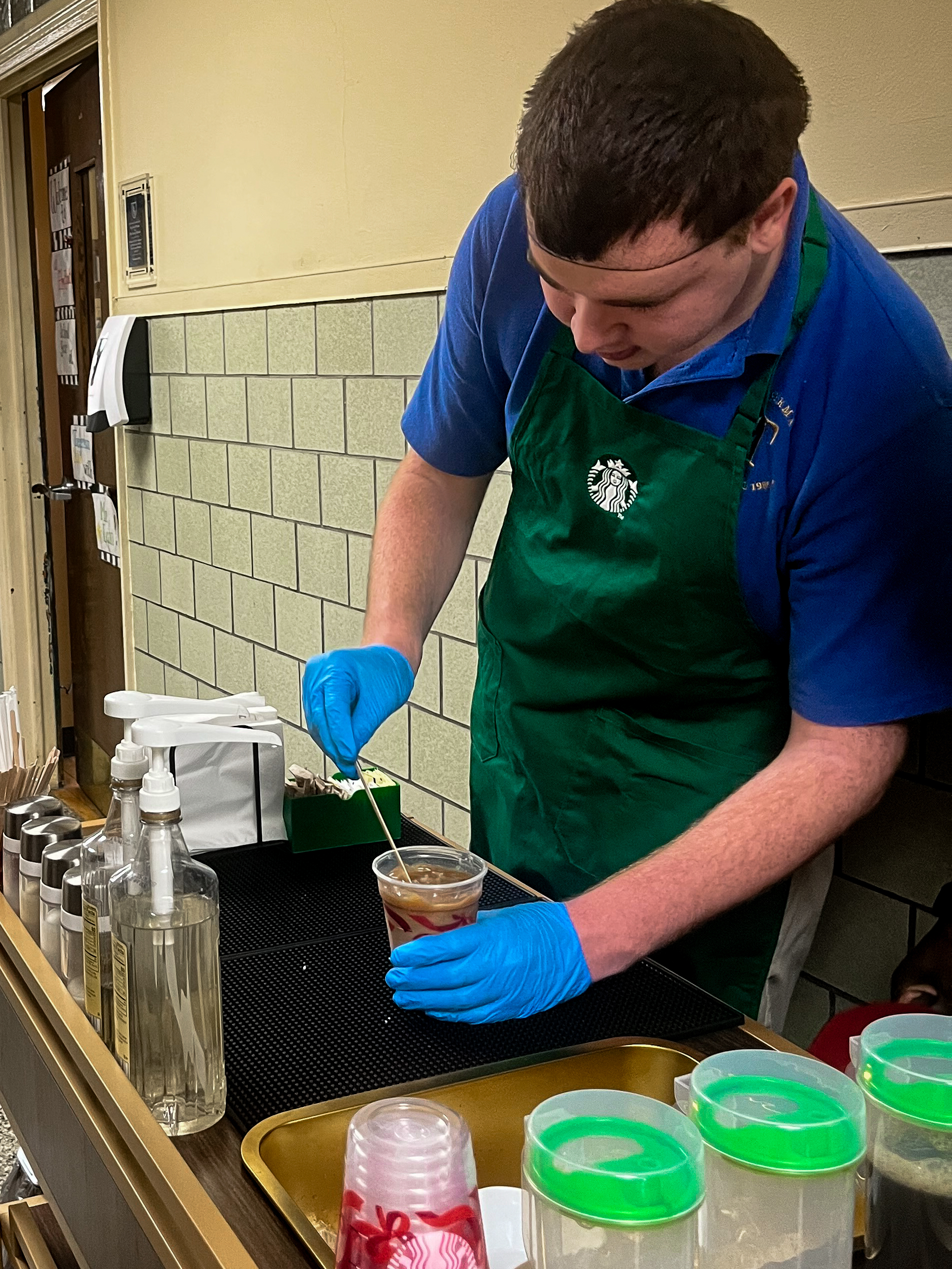7. Starbucks Cart