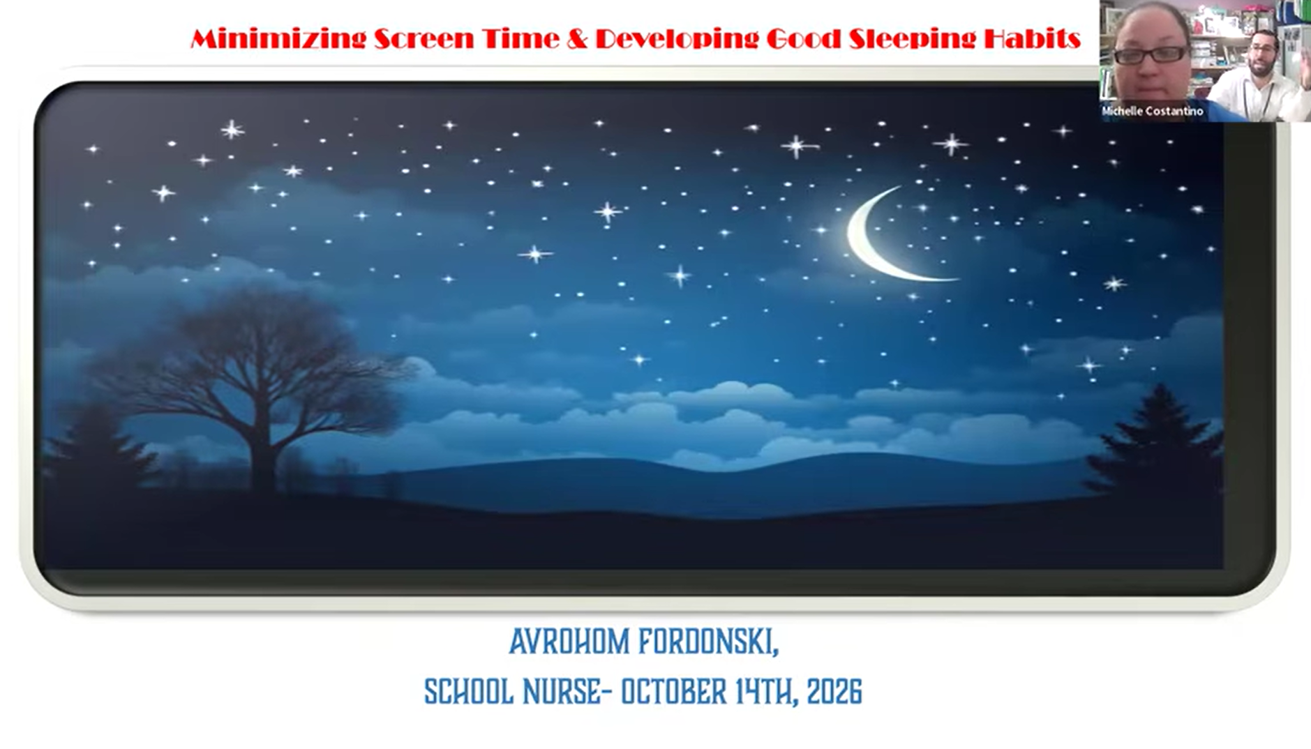 October 2026 Parent Training
